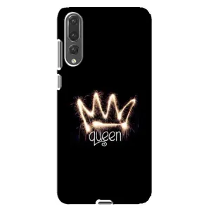 Чехол (Корона на чёрном фоне) для Хуавей П20 Про (Корона)