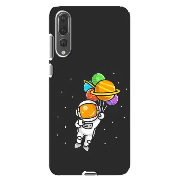 Чехол с рисунком «Космонавт с шариками» для Huawei P20 Pro (CLT-L04)