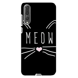 Бампер з зображенням Котиків для Хуавей П20 Про (КОТИК MEOW)