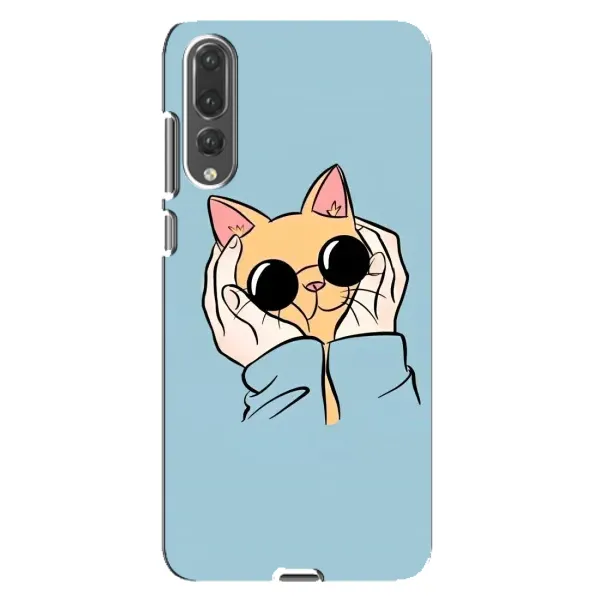 Чехол с рисунком «КОТИК в очках» для Huawei P20 Pro (CLT-L04) Чехол с рисунком «КОТИК в очках» для Huawei P20 Pro (CLT-L04)