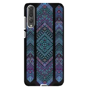 Силиконовый Чехол на Huawei P20 Pro, CLT-L04 (Крутой орнамент)