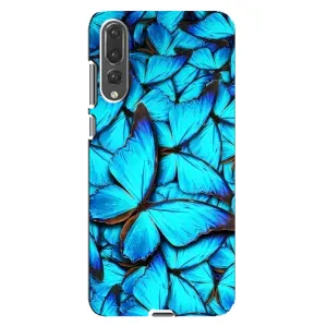 Силіконовий бампер з картинкою звірів для Huawei P20 Pro, CLT-L04 (Крила метеликів)