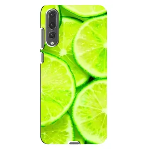 Чохол з зображенням смачної їжі для Huawei P20 Pro, CLT-L04 (Лайм)