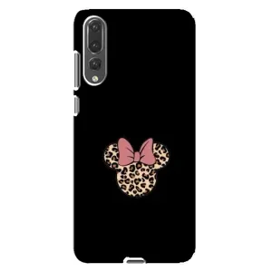 Чехол с леопардовым принтом на Huawei P20 Pro, CLT-L04 (Леопардовая Минни)