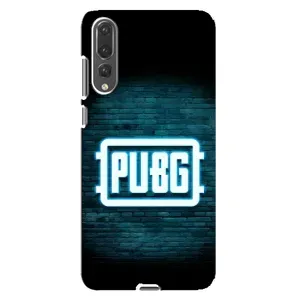 Чехол (TPU) с картинкой "Лого Пабг" на Хуавей П20 Про (Лого PUBG)