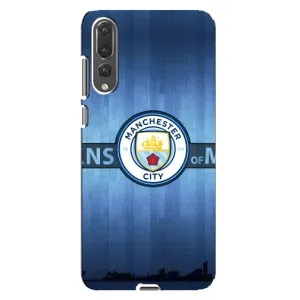 Силиконовые Чехлы принт Футбол на Huawei P20 Pro, CLT-L04 (ManCity)
