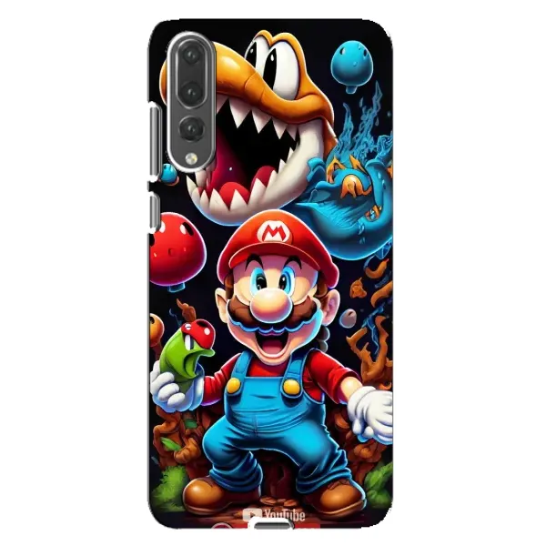 Чехол с рисунком «Марио» для Huawei P20 Pro (CLT-L04)