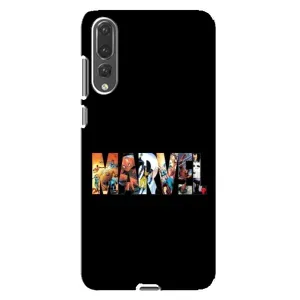 Силиконовый Чехол для Huawei P20 Pro, CLT-L04 (MARVEL)