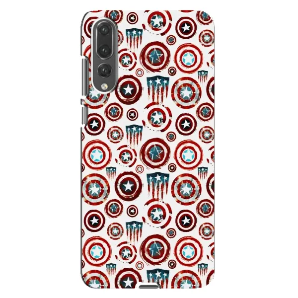 Чехол с рисунком «Марвел щиты» для Huawei P20 Pro (CLT-L04) Чехол с рисунком «Марвел щиты» для Huawei P20 Pro (CLT-L04)