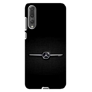 Силиконовый бампер с картинкой машины на Huawei P20 Pro, CLT-L04 (Mercedes)