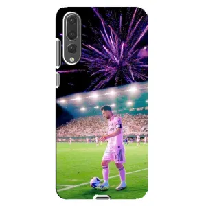 Чехлы Лео Месси в Майами на Huawei P20 Pro, CLT-L04 (Месси в Майами)