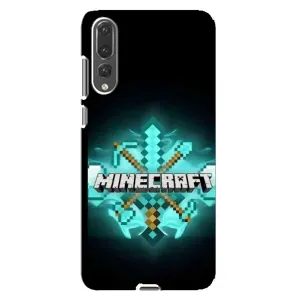 Чехол майнкрафт для Huawei P20 Pro, CLT-L04 (MineCraft 2)