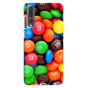 Чохол з зображенням смачної їжі для Huawei P20 Pro, CLT-L04 (Різнокольорові M&M'S)