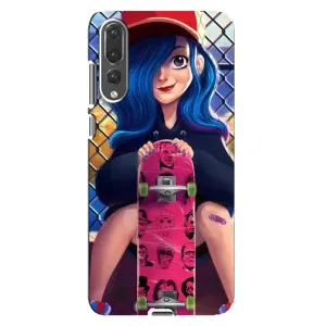 Чехол с картинкой Модные Девчонки Huawei P20 Pro, CLT-L04 (Модная девушка)