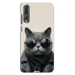 Чохол на тематику: Коти для Huawei P20 Pro (CLT-L04) (Модний кіт)