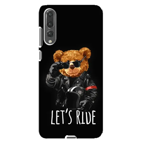 Чохол з малюнком «Модный Мишка» для Huawei P20 Pro (CLT-L04)