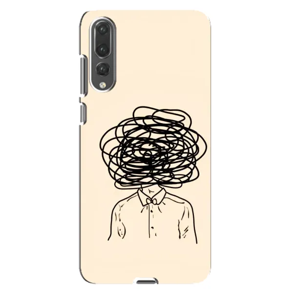 Чехол с рисунком «Мысли» для Huawei P20 Pro (CLT-L04)
