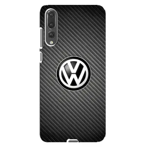Чехол "Фольксваген" для Huawei P20 Pro, CLT-L04 (На карбоне)