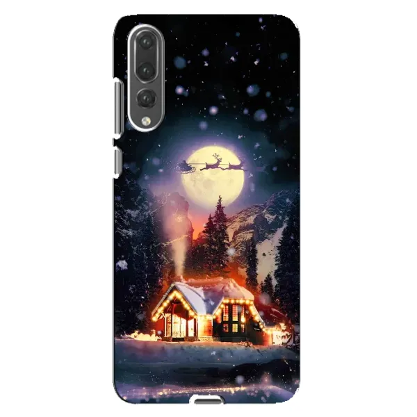 Чехол с рисунком «Настроение зимнее» для Huawei P20 Pro (CLT-L04)