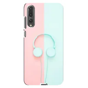 Девчачий Чехол для Huawei P20 Pro, CLT-L04 (Наушники)