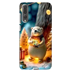 Чохли на Новий Рік Huawei P20 Pro, CLT-L04 (Новорічний ведмедик)