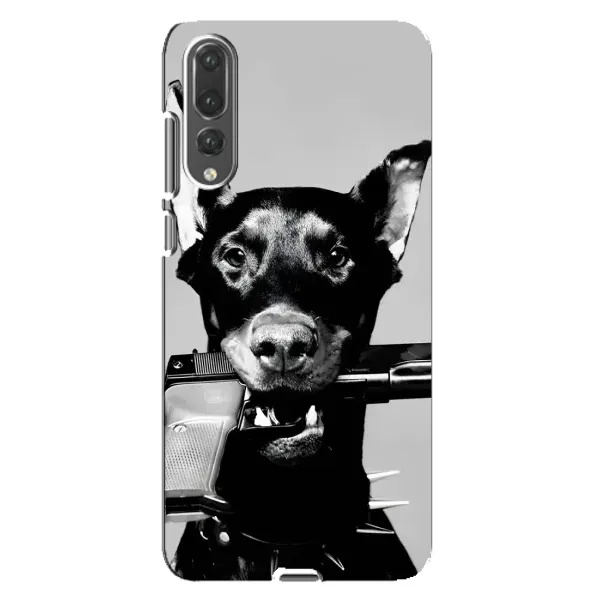 Чехол с рисунком «Опасный доберман» для Huawei P20 Pro (CLT-L04) Чехол с рисунком «Опасный доберман» для Huawei P20 Pro (CLT-L04)