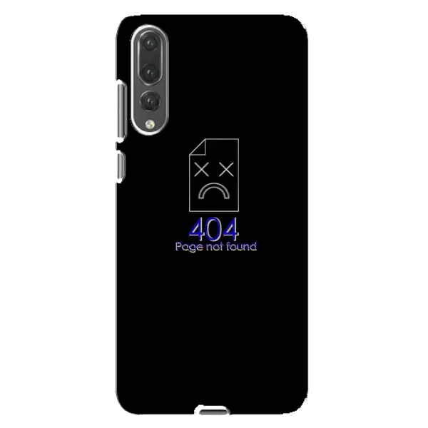 Чехол с рисунком «Ошибка 404» для Huawei P20 Pro (CLT-L04) Чехол с рисунком «Ошибка 404» для Huawei P20 Pro (CLT-L04)