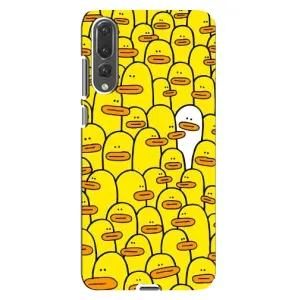 Силіконовий бампер з картинкою звірів для Huawei P20 Pro, CLT-L04 (Особливий)