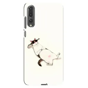 Чохол на тематику: Коти для Huawei P20 Pro (CLT-L04) (Відпочинок)