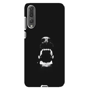 Чехол ДОБЕРМАН для Huawei P20 Pro, CLT-L04 (Пасть добермана)