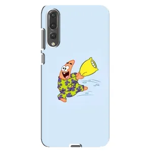 Чехлы с Патриком на Huawei P20 Pro, CLT-L04 (Патрик с подушкой)