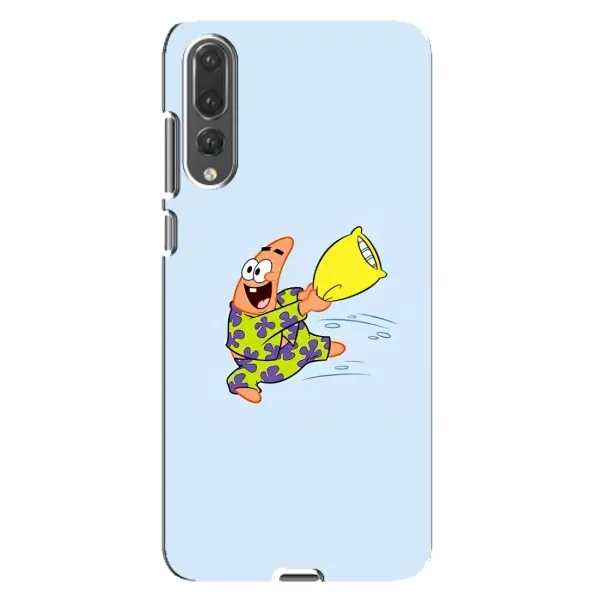 Чехол с рисунком «Патрик с подушкой» для Huawei P20 Pro (CLT-L04)