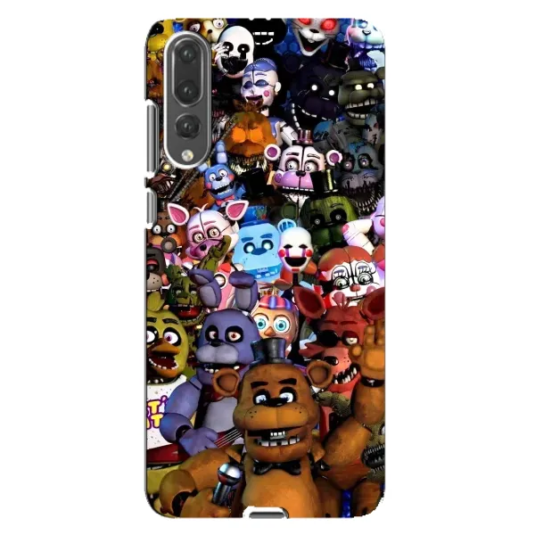 Чехол с рисунком «Персонажи Фредди» для Huawei P20 Pro (CLT-L04)