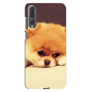 Чехол (ТПУ) Милые собачки для Huawei P20 Pro, CLT-L04 (Померанский шпиц)