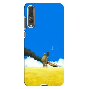 Чехлы на военную тематику для Huawei P20 Pro, CLT-L04 (Попадание)