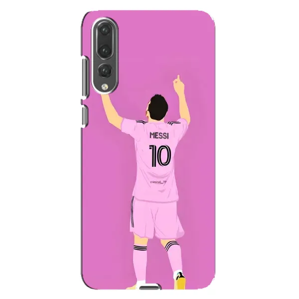 Чехол с рисунком «Празднование Месси» для Huawei P20 Pro (CLT-L04)