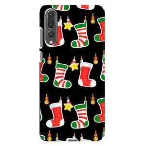 Силіконовий бампер на різдво для Huawei P20 Pro, CLT-L04 (Різдвяні подарунки)