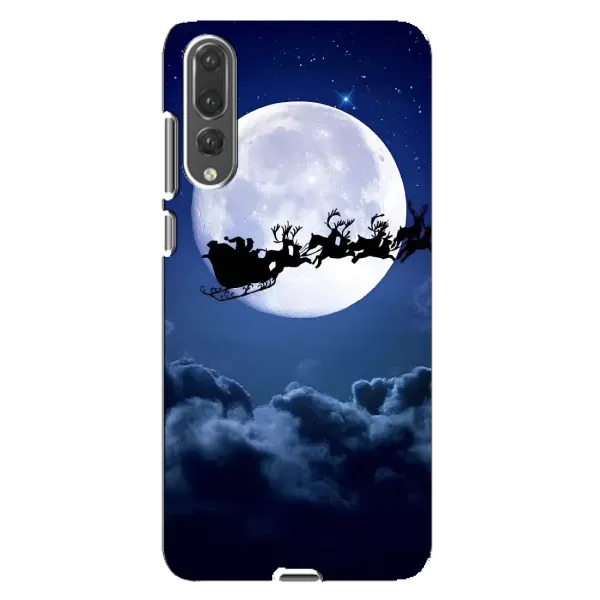 Чехол с рисунком «Санта - луна» для Huawei P20 Pro (CLT-L04) Чехол с рисунком «Санта - луна» для Huawei P20 Pro (CLT-L04)