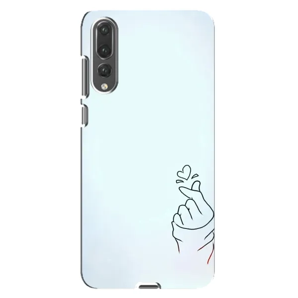 Чохол з малюнком «Сердечко на блакитному» для Huawei P20 Pro (CLT-L04) Чохол з малюнком «Сердечко на блакитному» для Huawei P20 Pro (CLT-L04)
