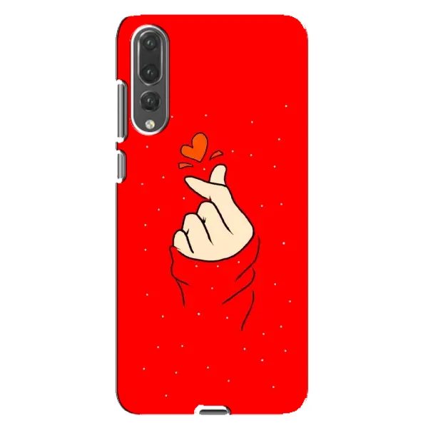 Чохол з малюнком «Сердечко на червоному» для Huawei P20 Pro (CLT-L04) Чохол з малюнком «Сердечко на червоному» для Huawei P20 Pro (CLT-L04)