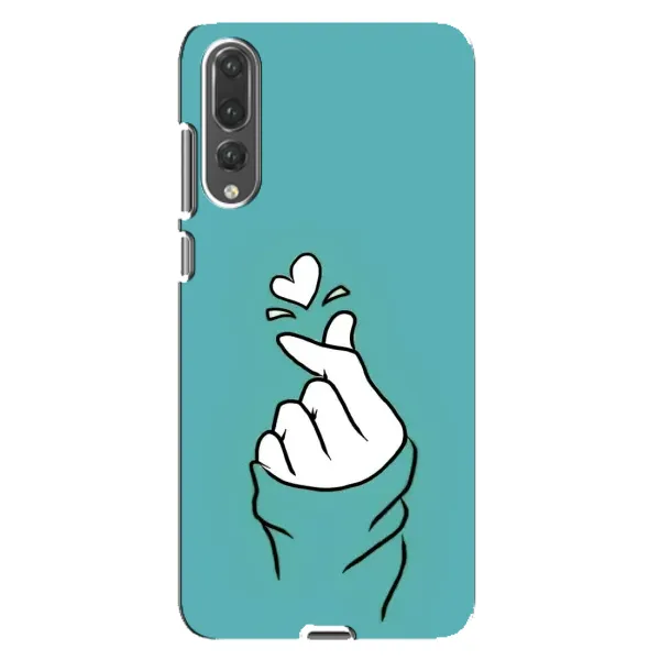 Чохол з малюнком «Сердечко на бірюзовому» для Huawei P20 Pro (CLT-L04) Чохол з малюнком «Сердечко на бірюзовому» для Huawei P20 Pro (CLT-L04)
