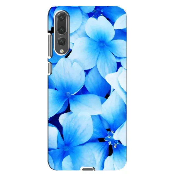Чехол с рисунком «Синие цветы» для Huawei P20 Pro (CLT-L04) Чехол с рисунком «Синие цветы» для Huawei P20 Pro (CLT-L04)