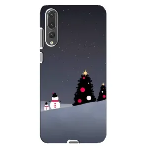 Чохли на Новий Рік Huawei P20 Pro, CLT-L04 (Сніговички)