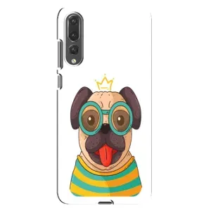 Бампер для Huawei P20 Pro, CLT-L04 з картинкою "Песики" (Собака Король)
