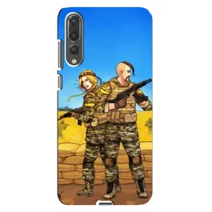 Чехлы с принтом (Воины ЗСУ) для Huawei P20 Pro, CLT-L04 (Солдаты ЗСУ)
