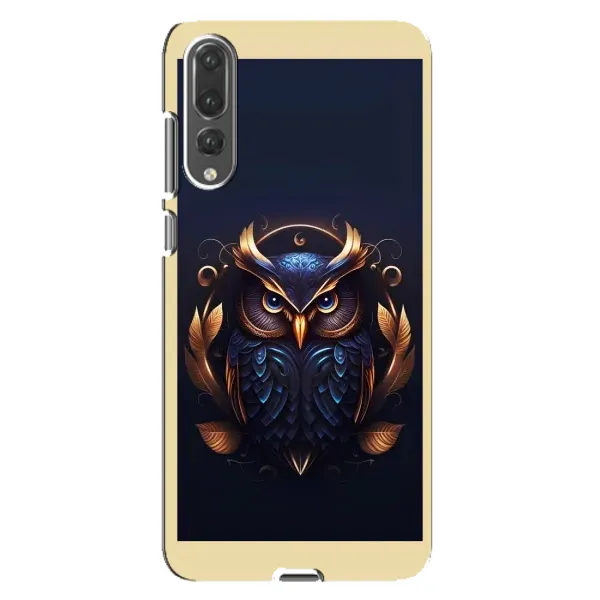 Чехол с рисунком «Стильная Сова» для Huawei P20 Pro (CLT-L04)