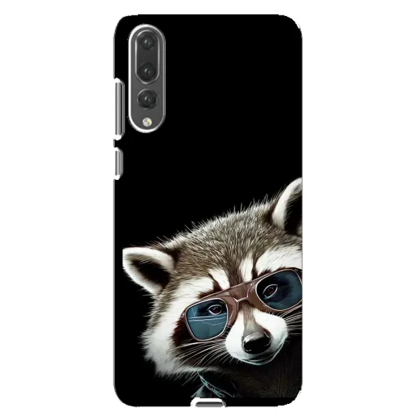 Чехол с рисунком «Стильный Енот» для Huawei P20 Pro (CLT-L04) Чехол с рисунком «Стильный Енот» для Huawei P20 Pro (CLT-L04)