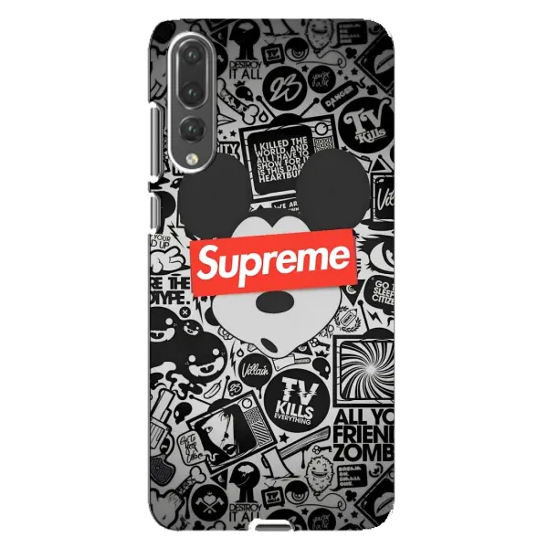 Чехол с рисунком «Supreme Маус» для Huawei P20 Pro (CLT-L04) Чехол с рисунком «Supreme Маус» для Huawei P20 Pro (CLT-L04)