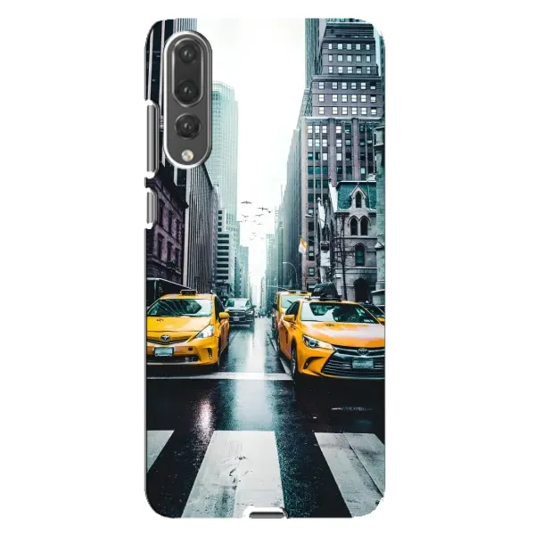 Чехол с рисунком «Такси» для Huawei P20 Pro (CLT-L04)