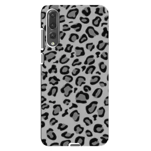 Чехол с леопардовым принтом на Huawei P20 Pro, CLT-L04 (Темный леопрад)